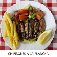 CHIPIRONES A LA PLANCHA