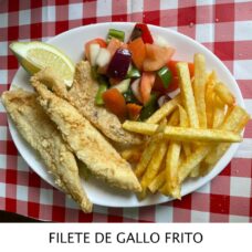 FILETE DE GALLO FRITO